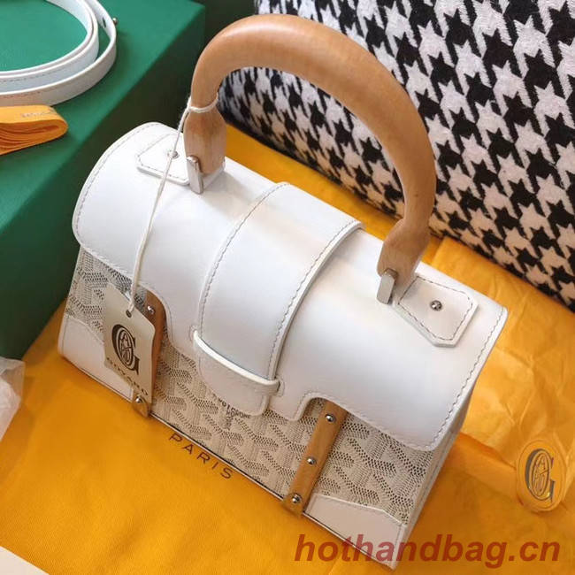 Goyard mini saigon tote bag 55632 white