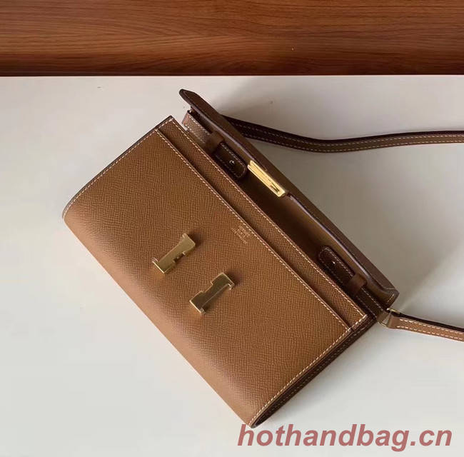 Hermes Constance to go mini Bag H4088 brown