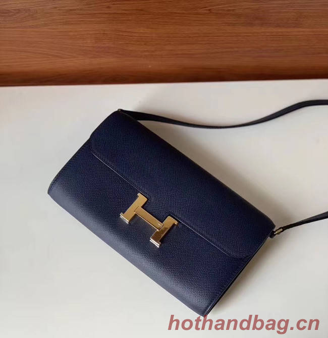 Hermes Constance to go mini Bag H4088 royal blue