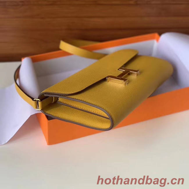 Hermes Constance to go mini Bag H4088 yellow