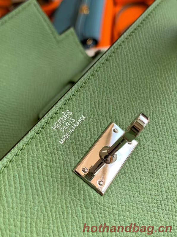 Hermes Original kelly espom leather to go woc Bag H4087 green