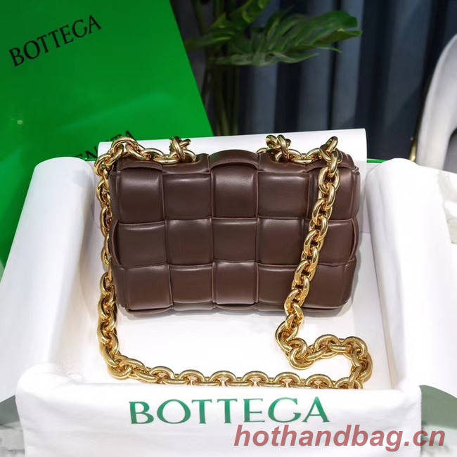 Bottega Veneta THE CHAIN CASSETTE Expedited Delivery 631421 Chocolates