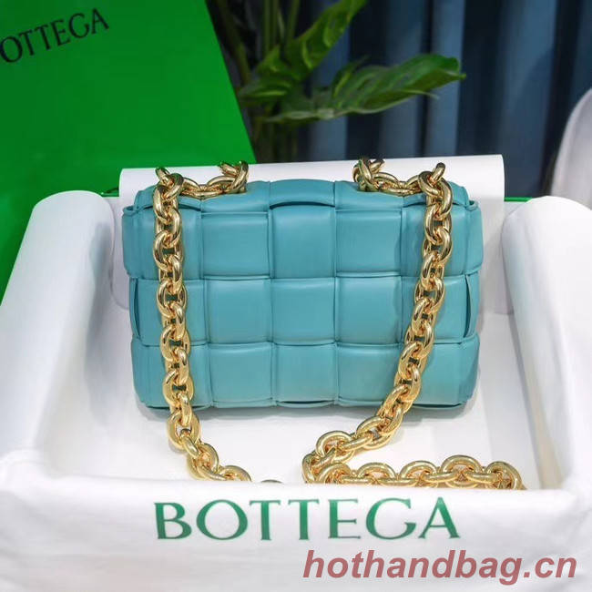 Bottega Veneta THE CHAIN CASSETTE Expedited Delivery 631421 light blue