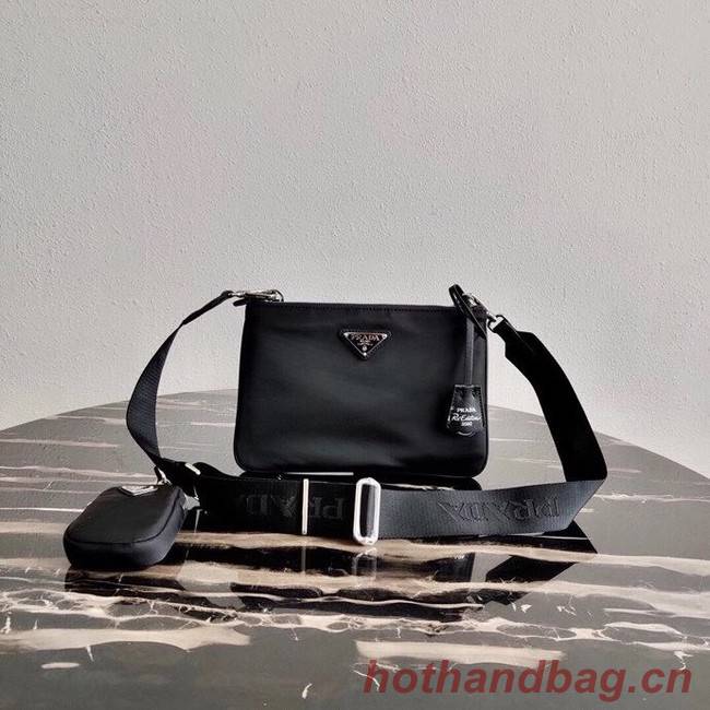 Prada Nylon Re-Edition 2000 Shoulder Bag 1BH046 black