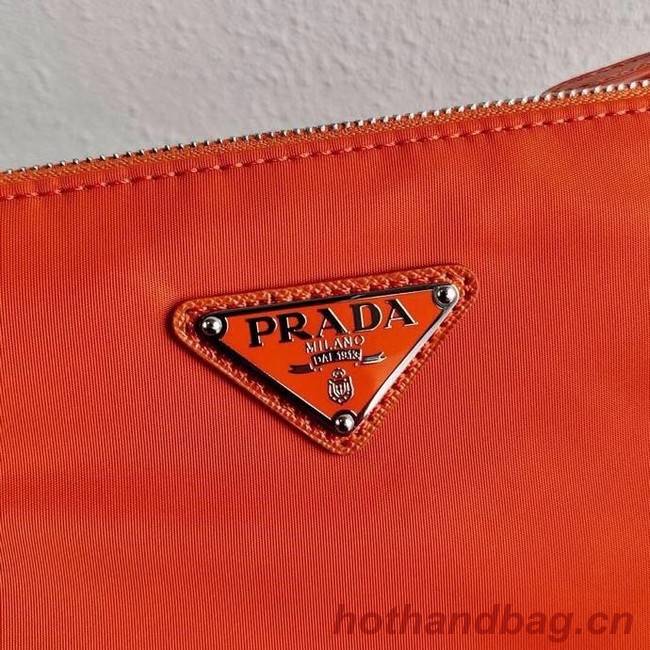 Prada Nylon Re-Edition 2000 Shoulder Bag 1BH046 orange