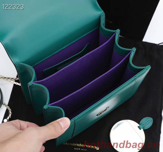 Bvlgari Serpenti Forever leather small crossbody bag 20289 Emerald