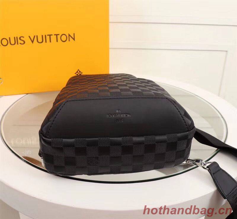 Louis Vuitton AVENUE SLING Original Leather Bag N41719 Black