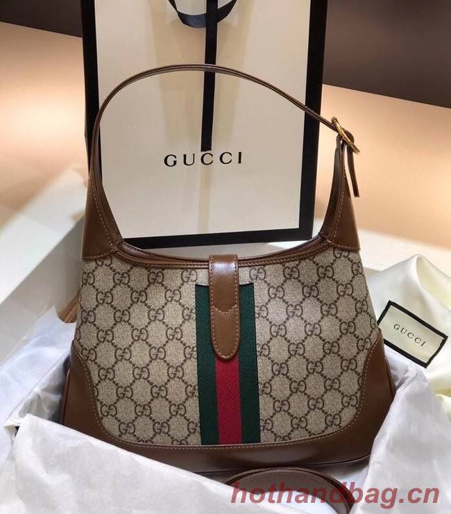 Gucci Jackie 1961 small hobo bag 636706 brown
