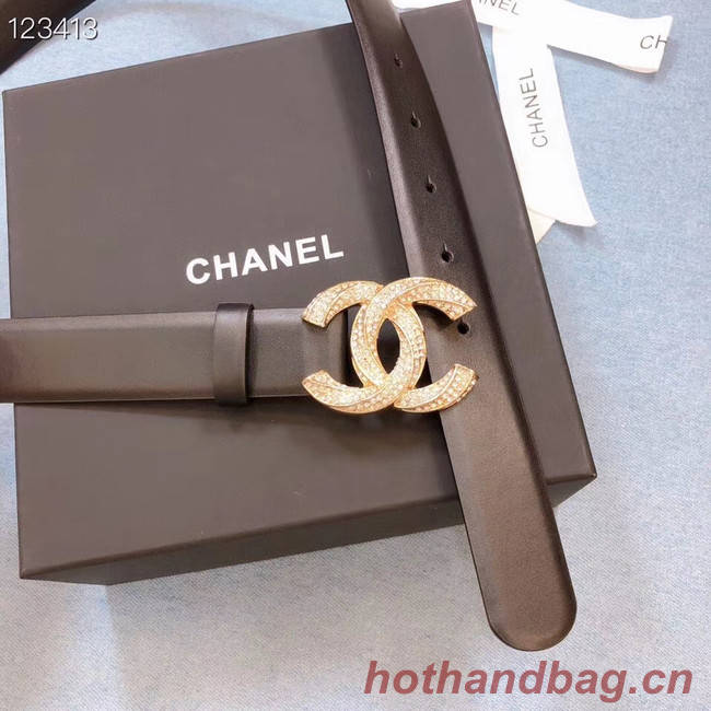 Chanel Original Calf Leather 3602 black