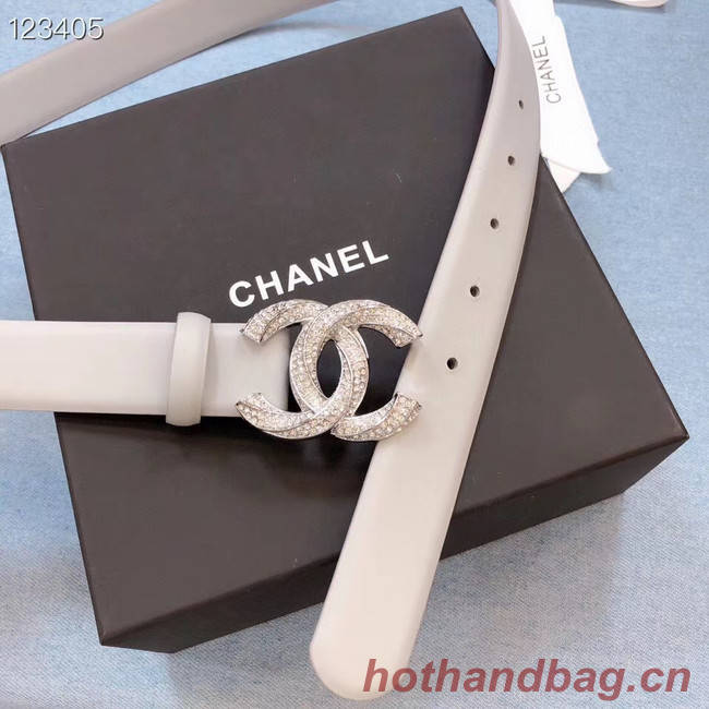 Chanel Original Calf Leather 3602 grey&Silver