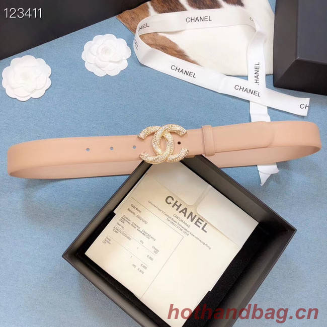 Chanel Original Calf Leather 3602 pink&gold