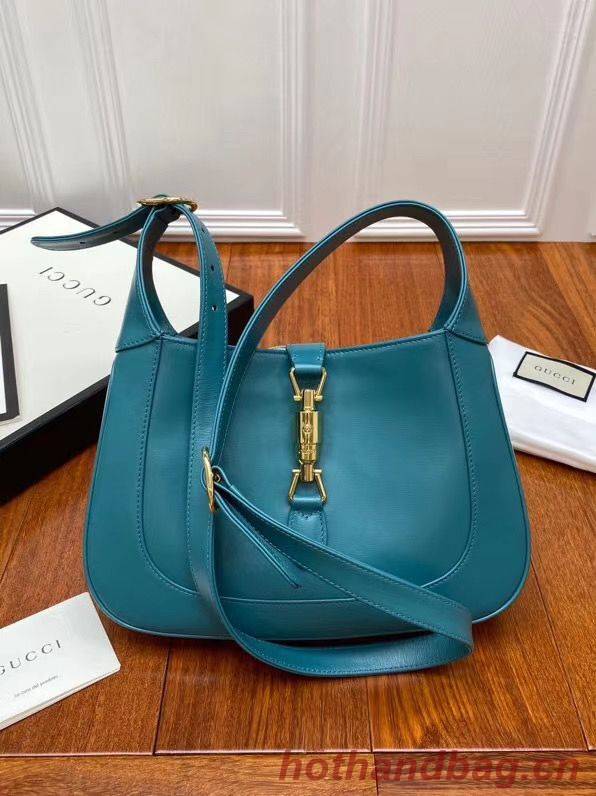Gucci Jackie 1961 small hobo bag 636709 Turquoise