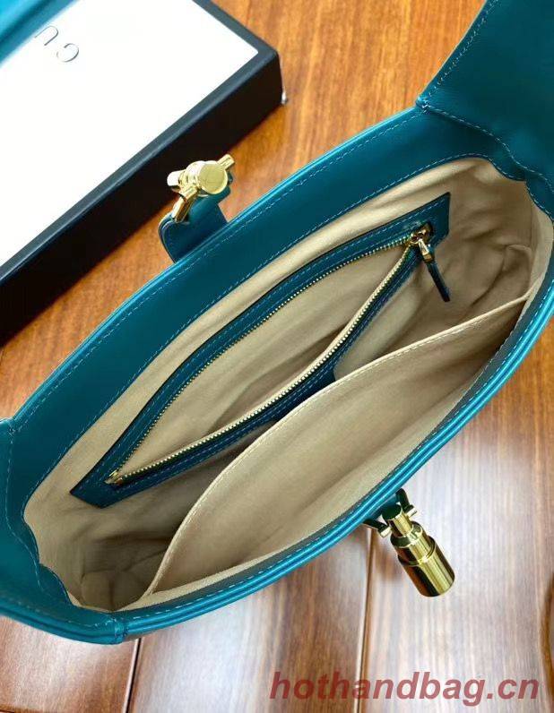 Gucci Jackie 1961 small hobo bag 636709 Turquoise
