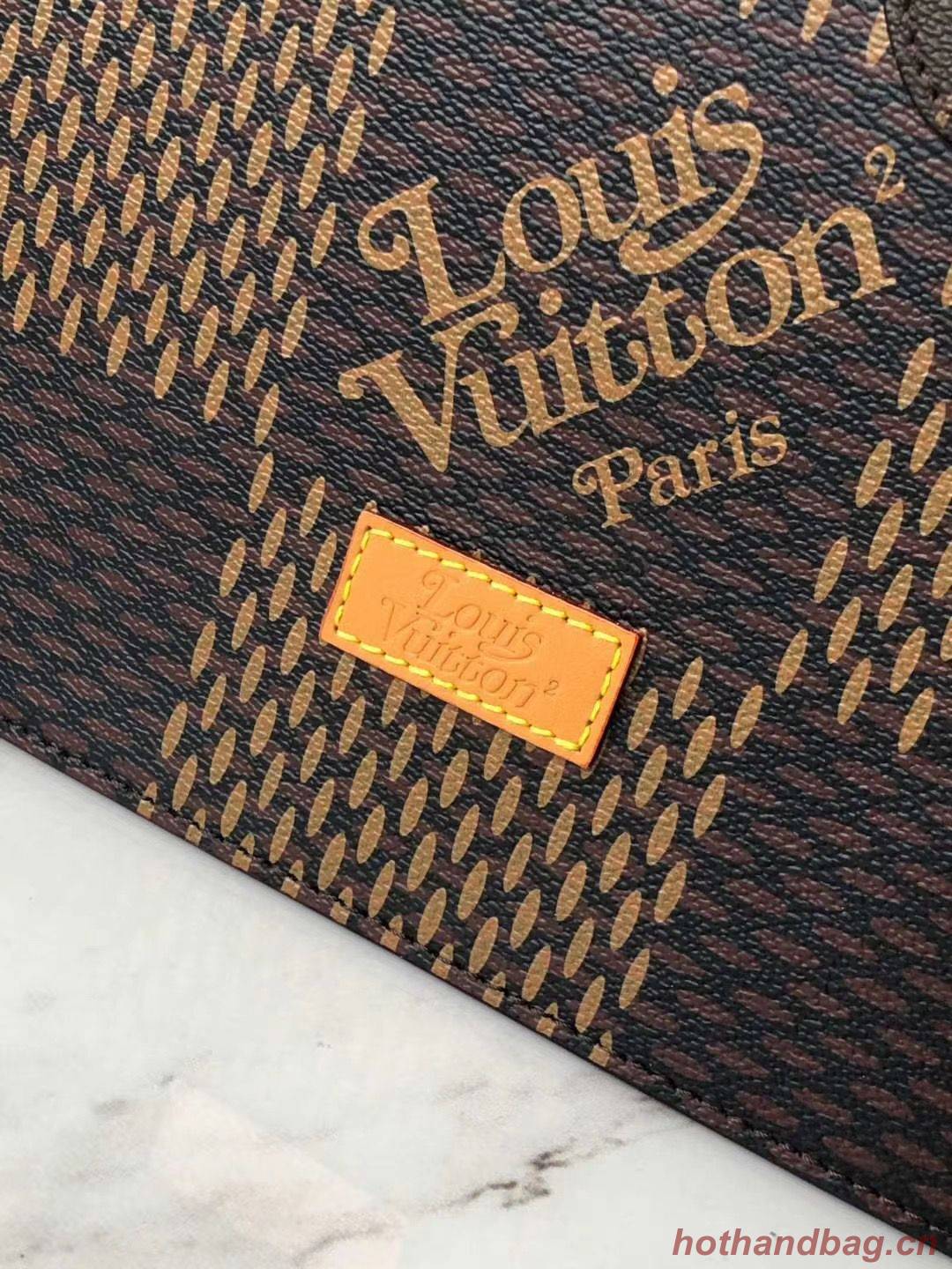Louis Vuitton Monogram Canvas Onthego Original Leather 45340 40355
