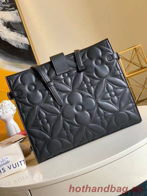 Louis Vuitton ONTHEGO Original Leather Bag M60725 Black