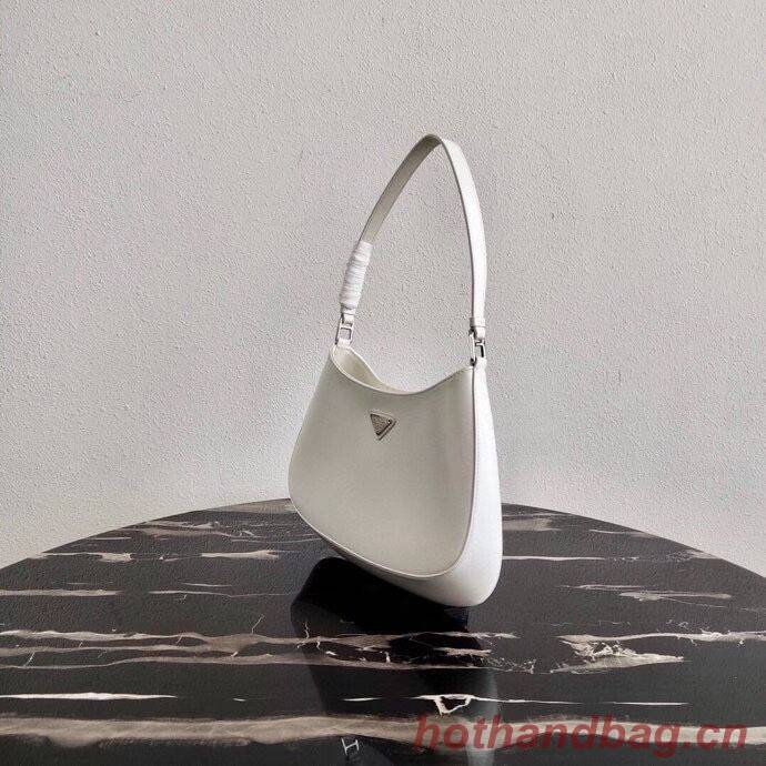 Prada Saffiano leather shoulder bag 2BC499 white Prada Saffiano leather shoulder bag 2BC499 white