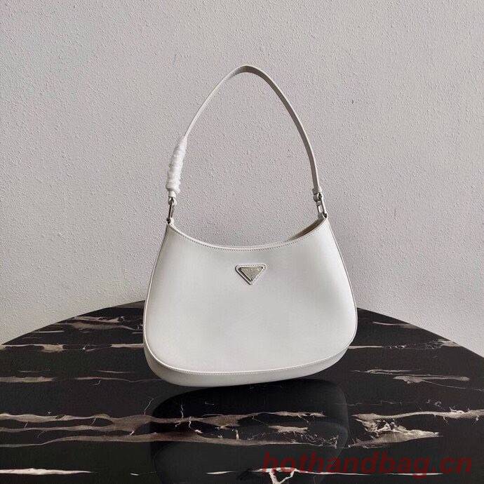 Prada Saffiano leather shoulder bag 2BC499 white Prada Saffiano leather shoulder bag 2BC499 white