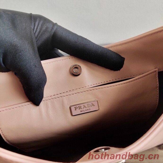 Prada Saffiano leather shoulder bag 2BC499 pink