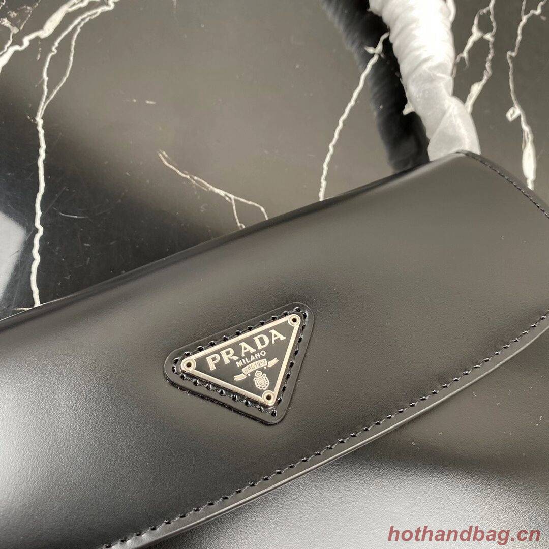Prada Saffiano leather shoulder bag 2BD311 black