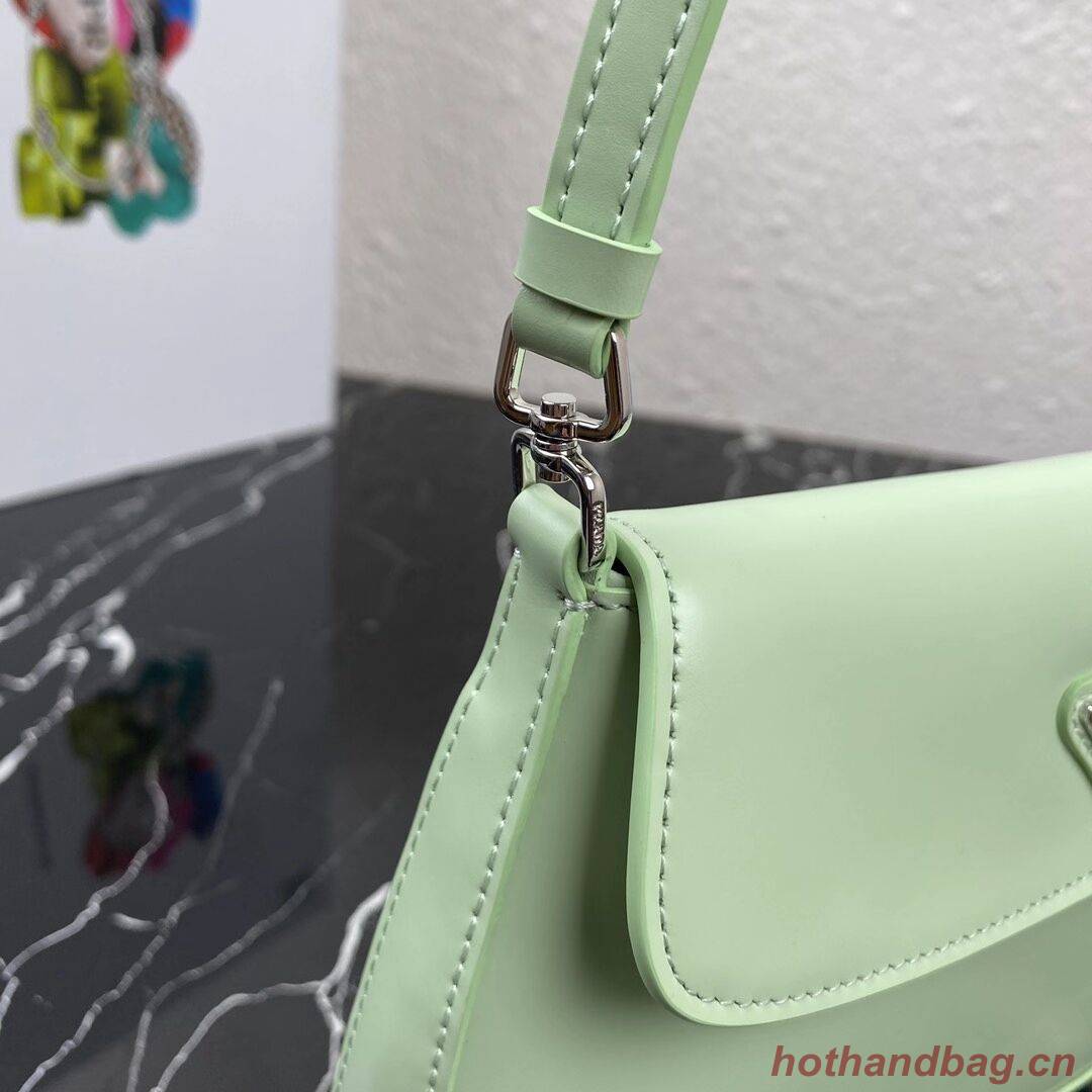 Prada Saffiano leather shoulder bag 2BD311 green