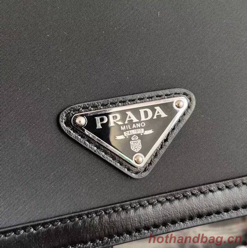 Prada Saffiano leather shoulder bag 2BP019 black