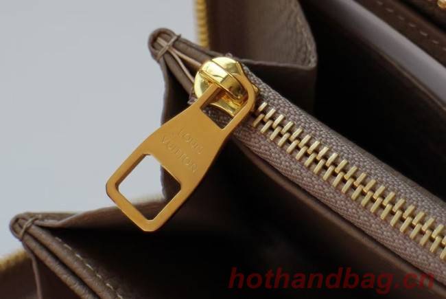 Louis Vuitton Original ZIPPY wallet M69794 Khaki