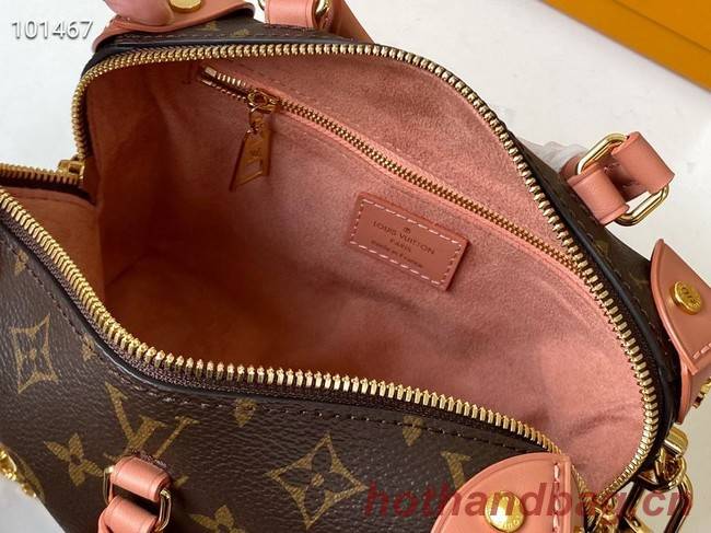 Louis vuitton original leather PETITE MALLE SOUPLE M45571 Peach