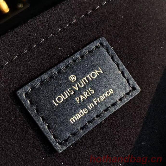 Louis Vuitton Top Quality Monogram Canvas LOCKY BB M44080 Black