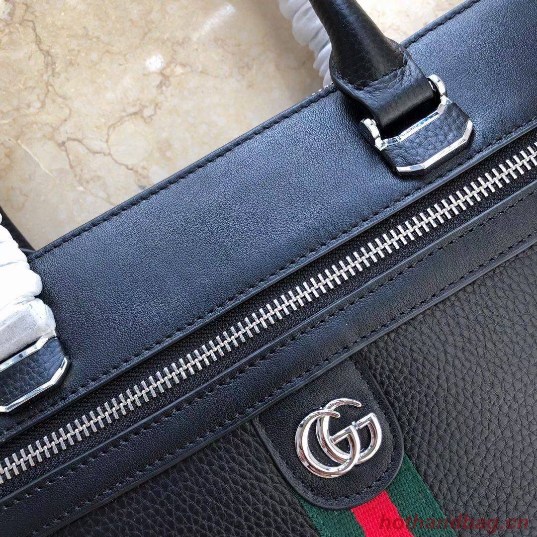 Gucci Original Leather GG Briefcase Bag G78945 Black
