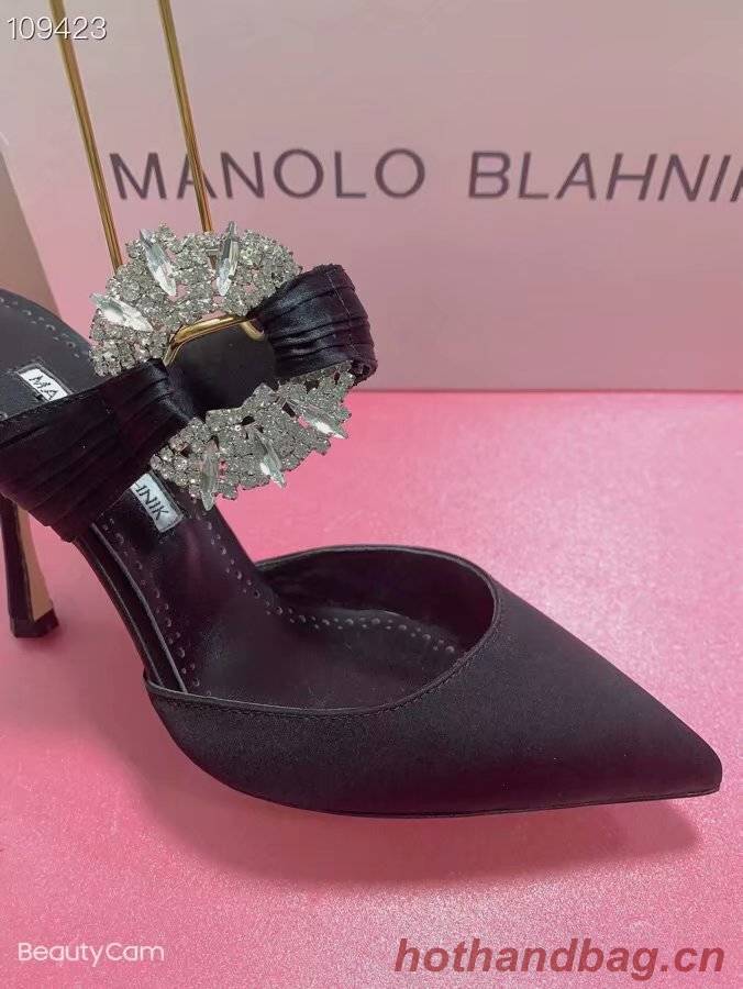 Manolo Blahnik Shoes MB160QG-4 Heel height 8CM