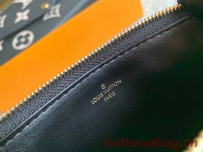 Louis Vuitton Original POCHETTE FELICIE Chain Bag M69977 black
