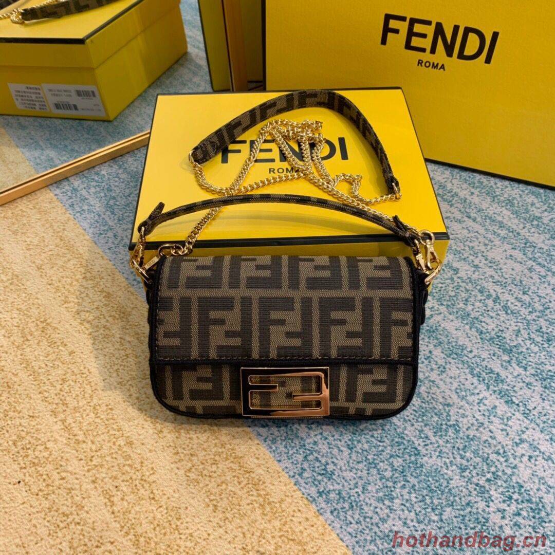 FENDI fabric bag 8BR600 brown