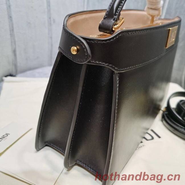 Fendi PEEKABOO ISEEU EAST-WEST leather bag 8BN323A black