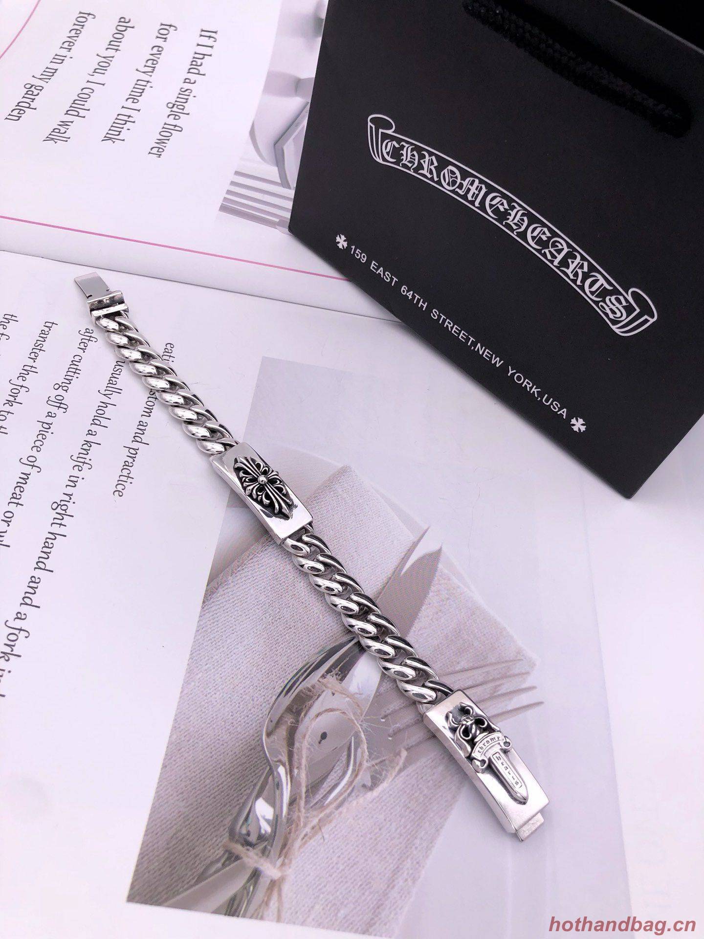 Chrome Hearts  Bracelet CH8136 Silver