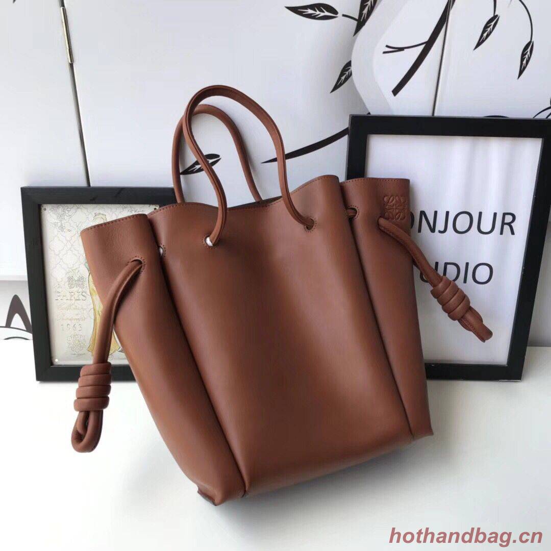 Loewe tote Bags Original Leather 10189 brown
