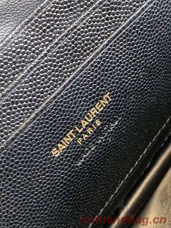 Yves Saint Laurent VINTAGE CAMERA BAG IN Calfskin Leather 6125791 black
