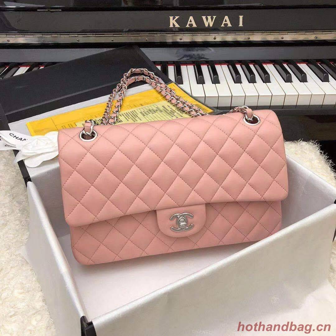 Chanel Jumbo Double Flaps Bags  Original Sheepskin Leather Pink A36097 Gold