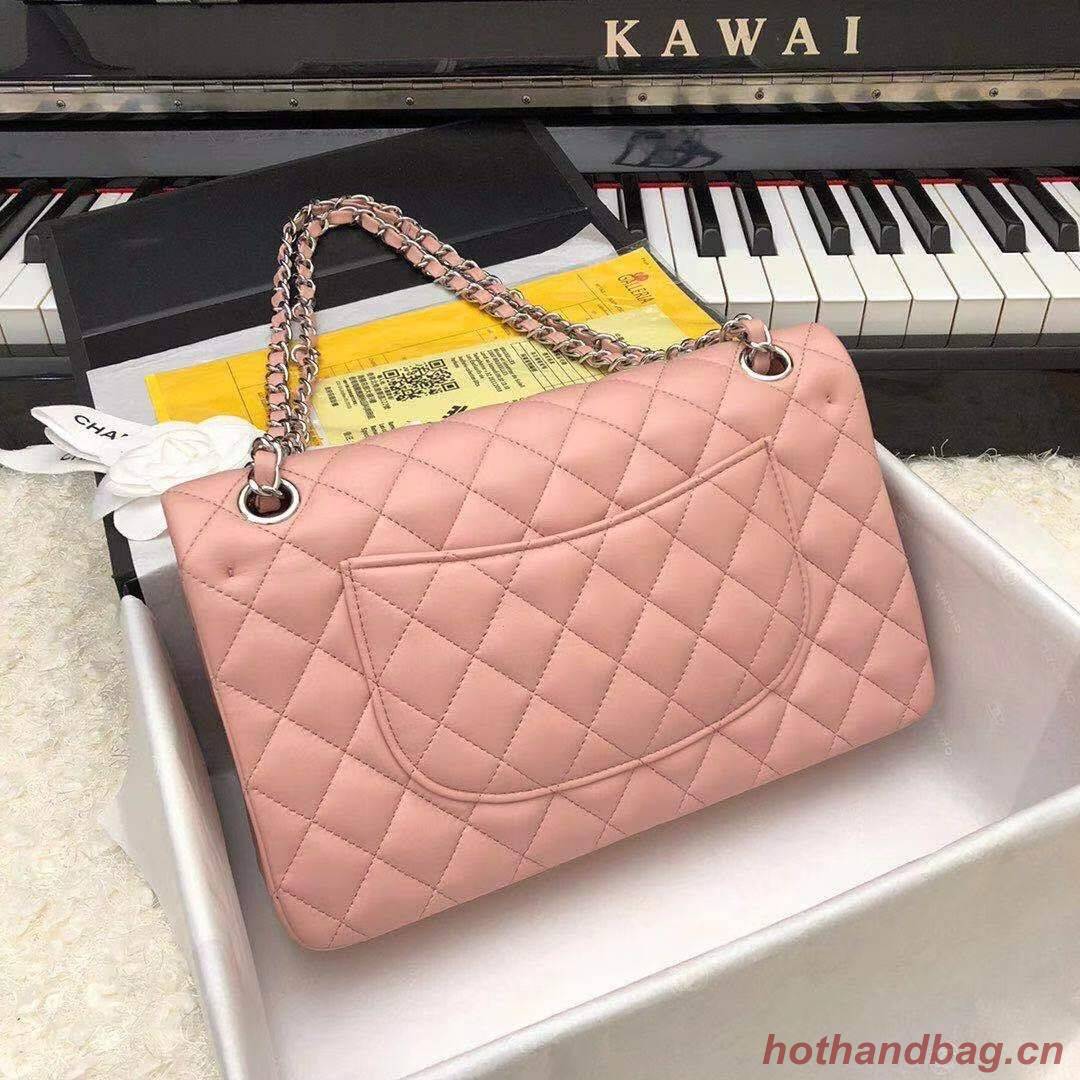 Chanel Jumbo Double Flaps Bags  Original Sheepskin Leather Pink A36097 Gold