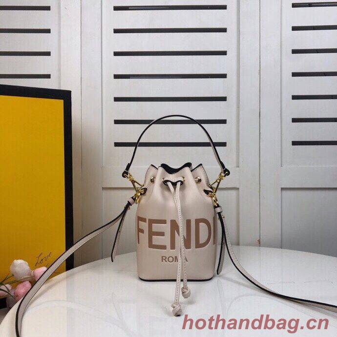FENDI MON TRESOR beige leather mini-bag 8BS010