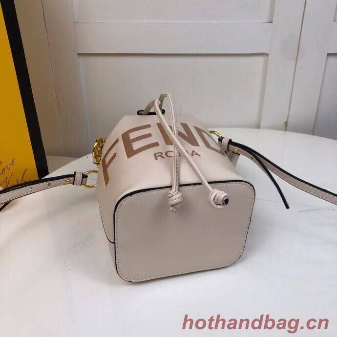 FENDI MON TRESOR beige leather mini-bag 8BS010