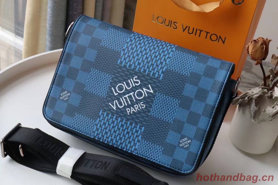 Louis Vuitton Original STUDIO MESSENGER N50026 blue