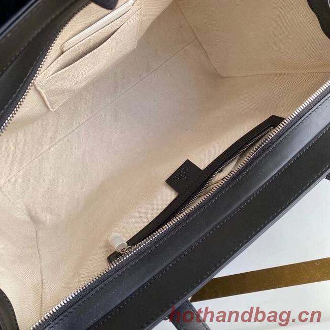 Gucci GG embossed tote bag 625774 Black 