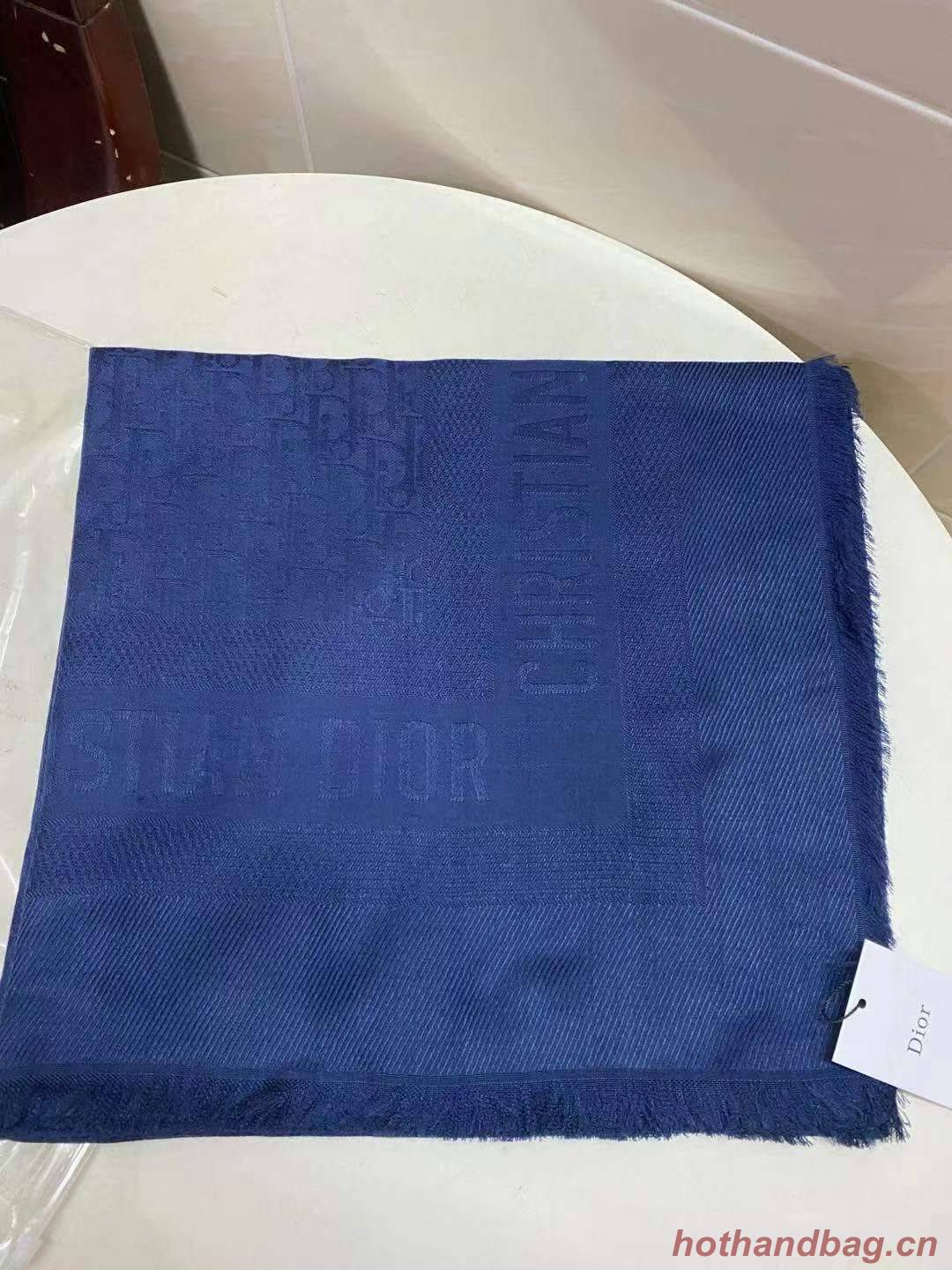 DIOR OBLIQUE STOLE IN WOOL AND CASHMERE C3488 DIOR OBLIQUE STOLE IN WOOL AND CASHMERE C3488