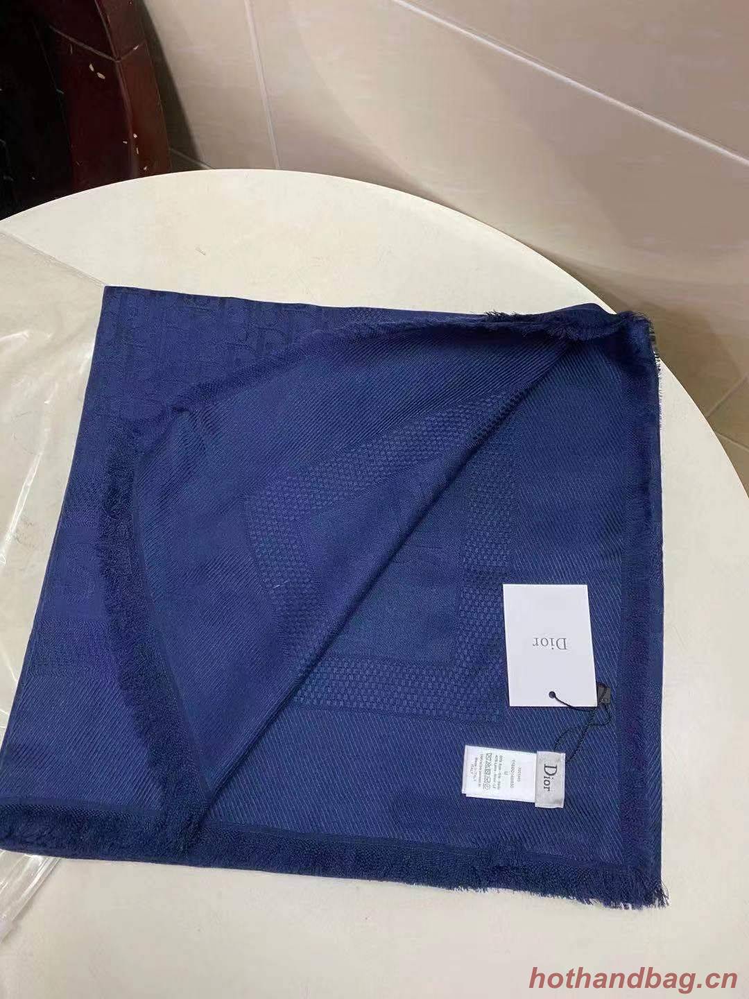 DIOR OBLIQUE STOLE IN WOOL AND CASHMERE C3488 DIOR OBLIQUE STOLE IN WOOL AND CASHMERE C3488