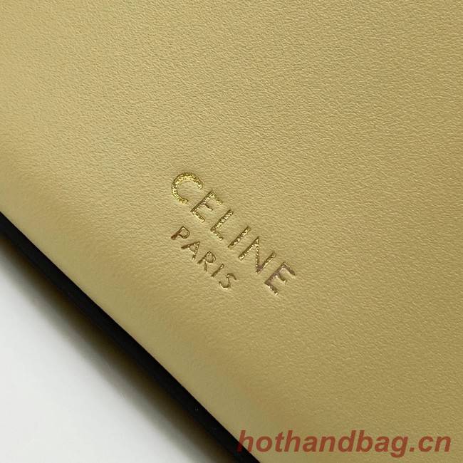 Celine BUCKET BAG IN SHINY CALFSKIN 193043 cream