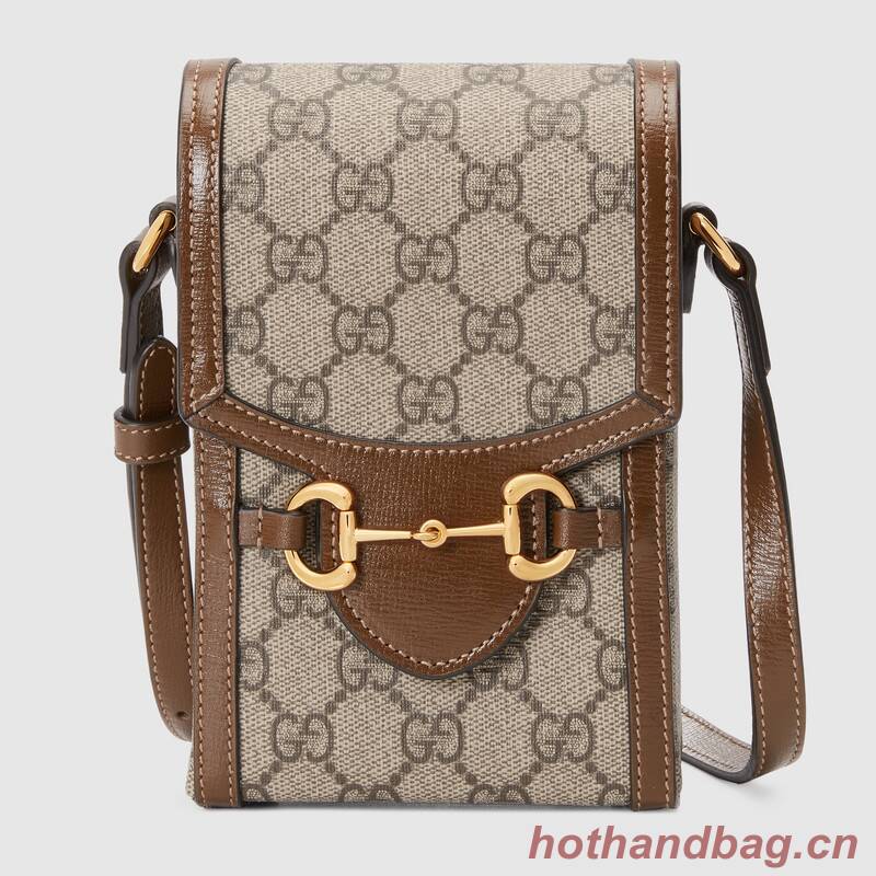 Gucci Horsebit 1955 mini bag 625615 brown