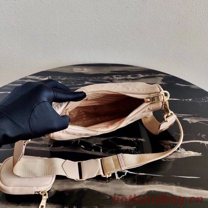 Prada Gaufre nappa leather shoulder bag 1BC151A Biscuits Prada Gaufre nappa leather shoulder bag 1BC151A Biscuits