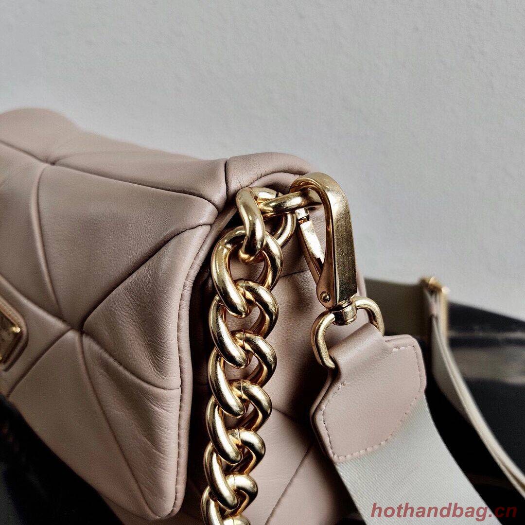 Prada Gaufre nappa leather shoulder bag 1BD292A Biscuits Prada Gaufre nappa leather shoulder bag 1BD292A Biscuits