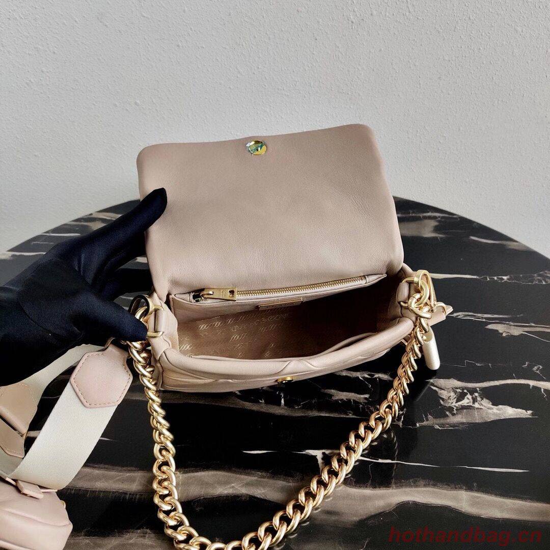 Prada Gaufre nappa leather shoulder bag 1BD292A Biscuits Prada Gaufre nappa leather shoulder bag 1BD292A Biscuits