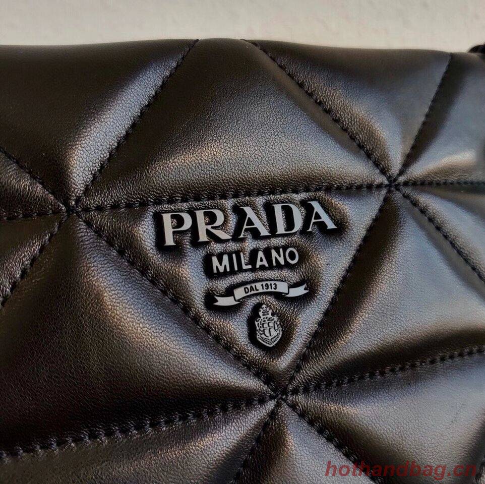 Prada Nappa Leather Prada Spectrum Tote 1BG298 black Prada Nappa Leather Prada Spectrum Tote 1BG298 black